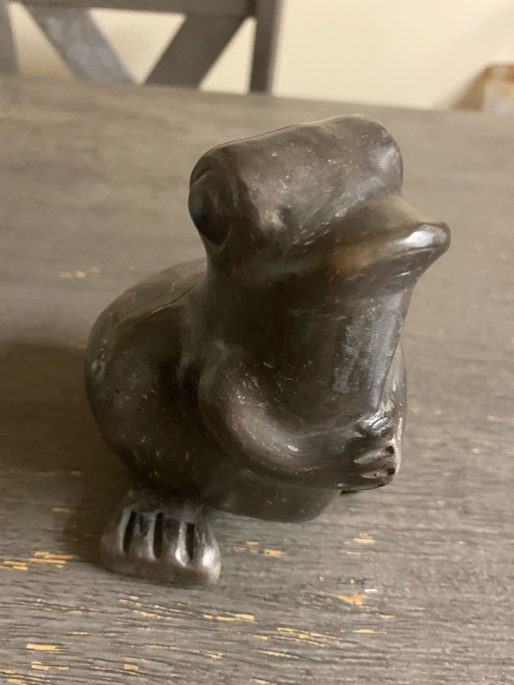 Handcrafted  Frog Figurine